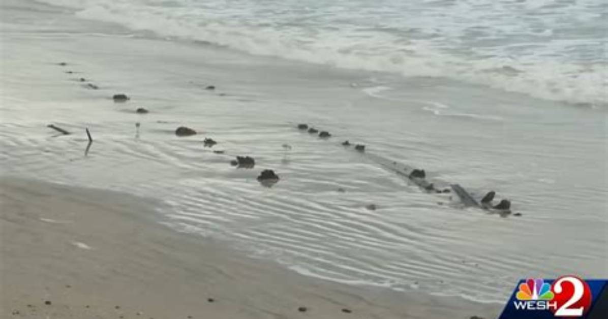 80-Ft. Object Discovered by Beachgoers in Florida Prompts Investigation: ‘It Is a Mystery’