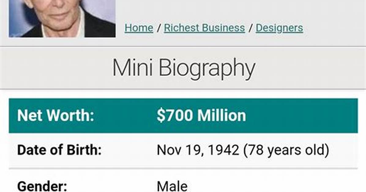 Calvin Knowlton Height, Weight, Net Worth, Age, Birthday, Wikipedia, Who, Nationality, Biography