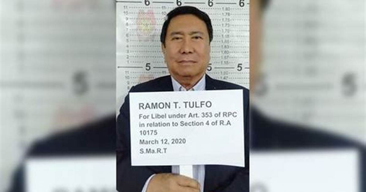 Filipino Presenter Ramon Mon Tulfo Arrested in Manila over Libel Case & Jail Sentence