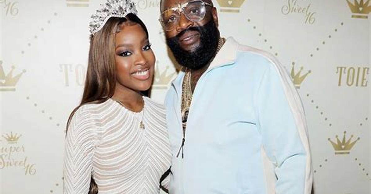 How Old Is Toie Roberts? Rick Ross Daughter Age and Instagram, Does She Have a Boyfriend