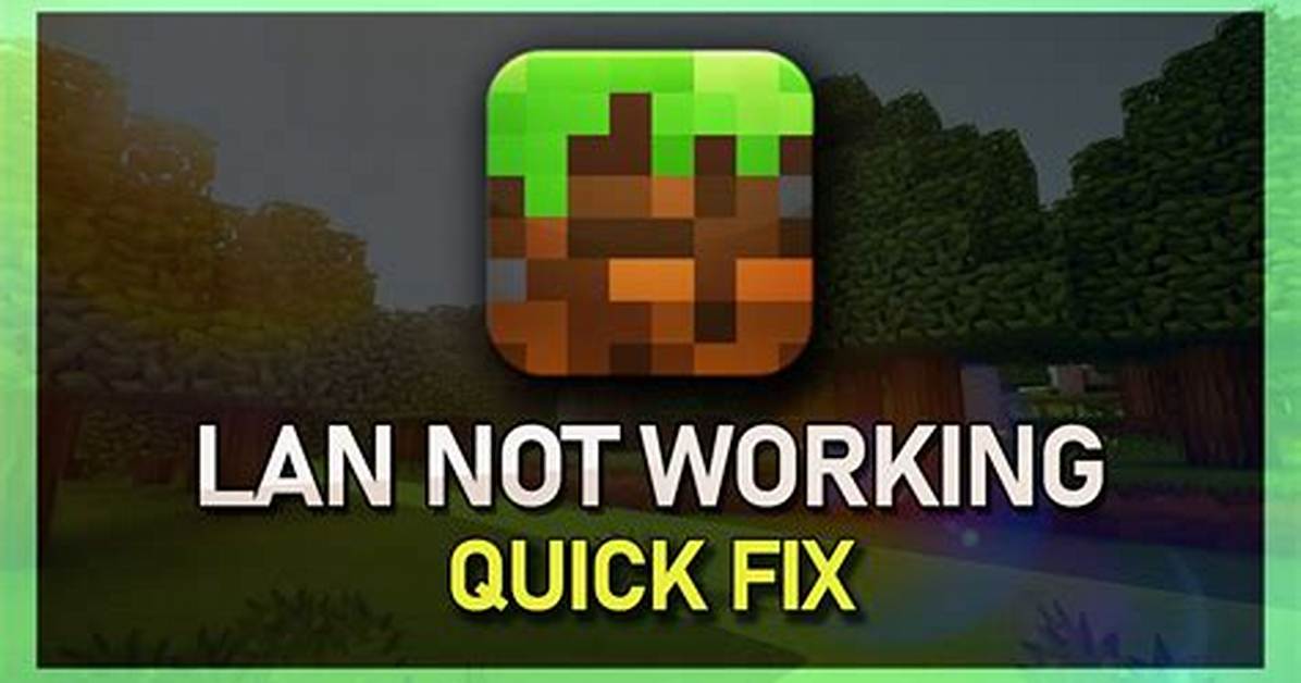 How to Fix Minecraft Lan Not Showing up? - Sarkariresult