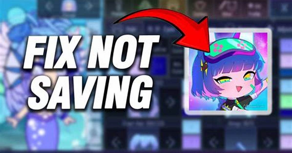 How to Fix / Solve Gacha Club Not Saving - Sarkariresult