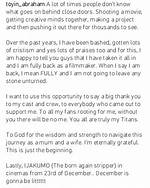 “I Have Been Bashed and Criticised” Toyin Abraham Recounts Trials in Emotional Self Note, Makes Special Announcement