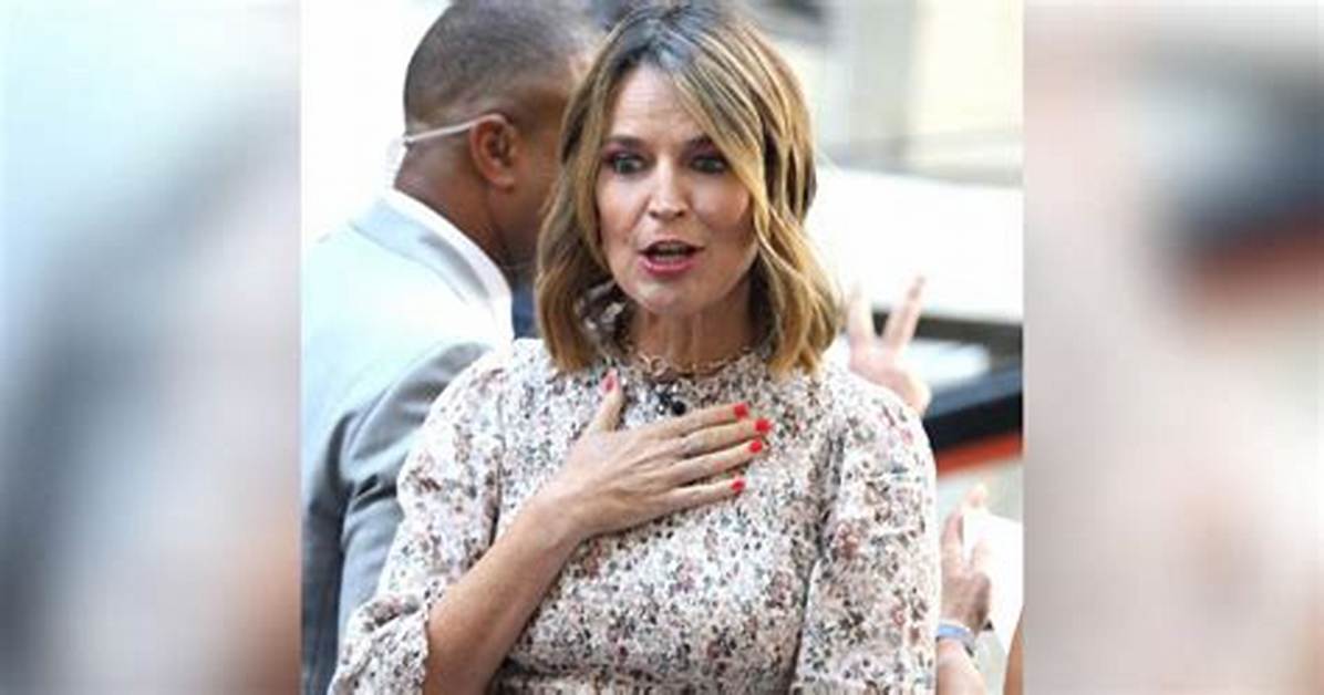 Is Savannah Guthrie Sick? Fans Are Claiming She Still Looks Ill- What Happened to Her?