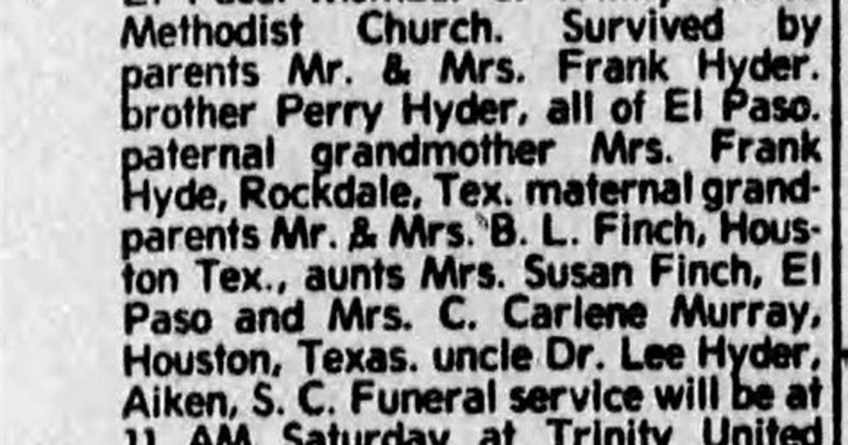 Jacob Hyder Obituary, What Was Jacob Hyder Cause of Death?