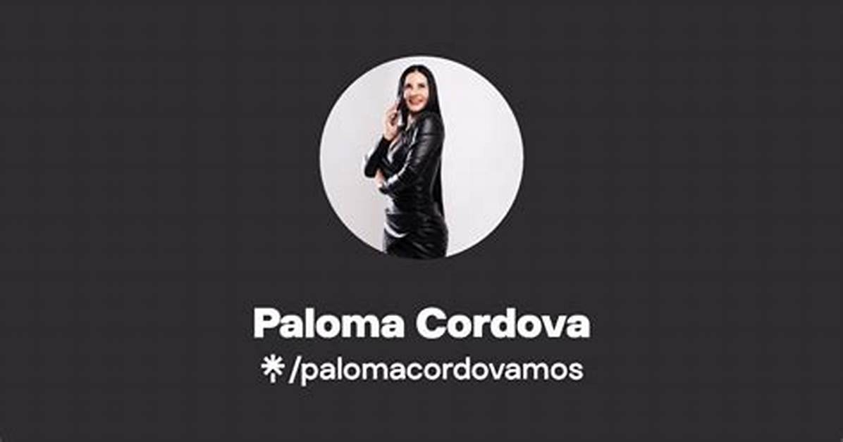 Paloma Cordova
