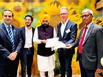 Punjab Cm Woos Investors in Germany