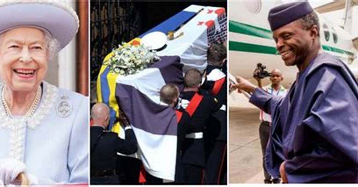 Queen Elizabeth Ii’s Funeral: Yemi Osinbajo to Represent President Buhari at the Funeral