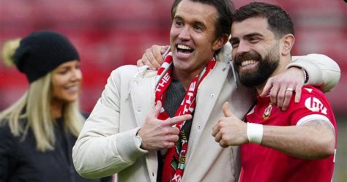 Rob Mcelhenney Celebrates Wrexham Co-Owner Ryan Reynolds’ Birthday with ‘Hideous’ Blimp of His Face