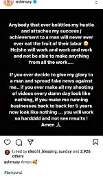 Skit Maker, Ashmusy Lays Curse on Those Who Ascribe Her Success to Men