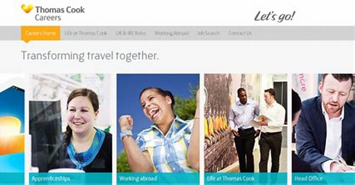 Thomas Cook Recruitment 2022 - 2023