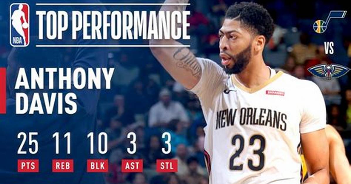 What Is Anthony Davis Career High?