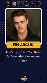 Who Is Fin Argus? Here’s Everything About Charming American Actor