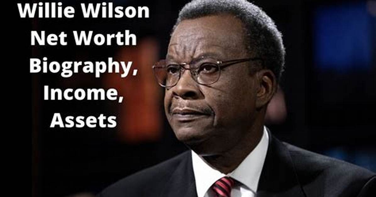 Willie Wilson Height, Weight, Net Worth, Age, Birthday, Wikipedia, Who, Nationality, Biography